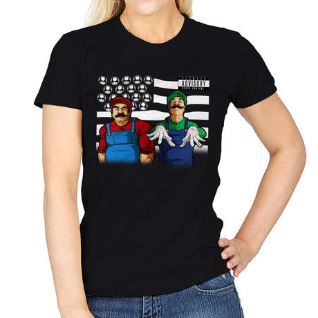 Bombs Over Koopas - Best Seller - Womens T-Shirts RIPT Apparel Small / Black