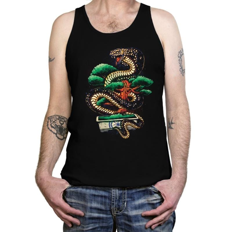 Bonsai Never Die - Tanktop Tanktop RIPT Apparel X-Small / Black