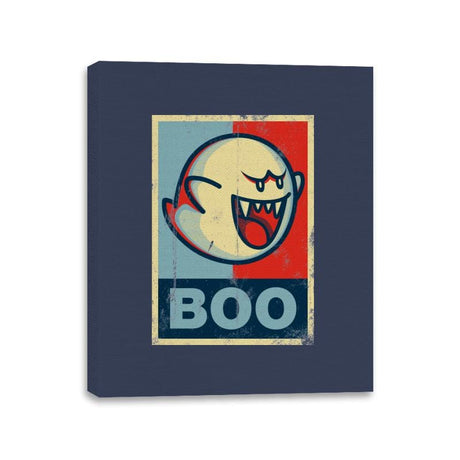 Boo! - Canvas Wraps Canvas Wraps RIPT Apparel 11x14 / Navy