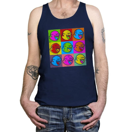 Boo Pop - Tanktop Tanktop RIPT Apparel X-Small / Navy