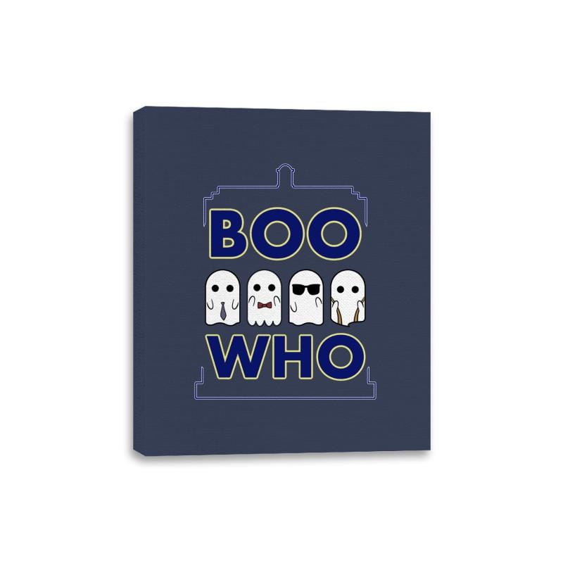 Boo Who - Canvas Wraps Canvas Wraps RIPT Apparel 8x10 / Navy