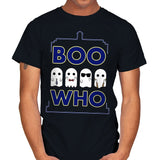 Boo Who - Mens T-Shirts RIPT Apparel Small / Black