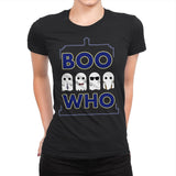 Boo Who - Womens Premium T-Shirts RIPT Apparel Small / Black