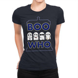 Boo Who - Womens Premium T-Shirts RIPT Apparel Small / Midnight Navy