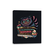 Bookish Cat - Canvas Wraps Canvas Wraps RIPT Apparel 8x10 / Black