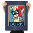 Bork - Prints Posters RIPT Apparel 18x24 / Navy