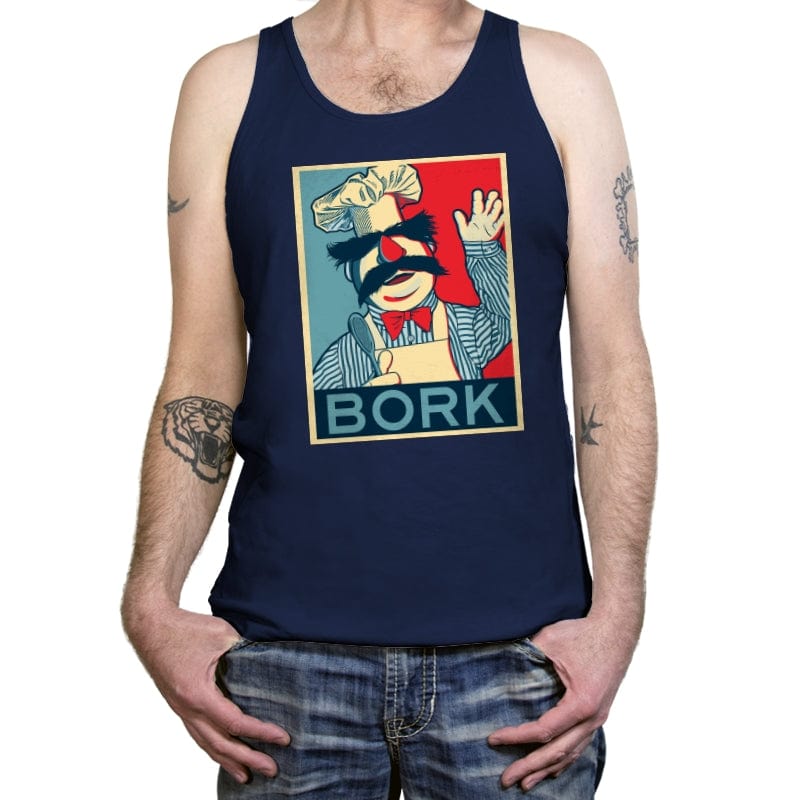 Bork - Tanktop Tanktop RIPT Apparel X-Small / Navy