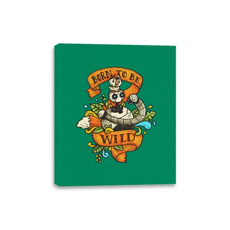 Born to be Wild II - Canvas Wraps Canvas Wraps RIPT Apparel 8x10 / Kelly