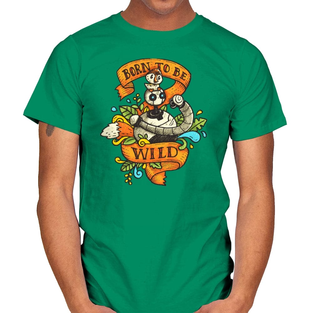 Born to be Wild II - Mens T-Shirts RIPT Apparel Small / Kelly