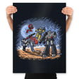 Bots Cover - Prints Posters RIPT Apparel 18x24 / Black