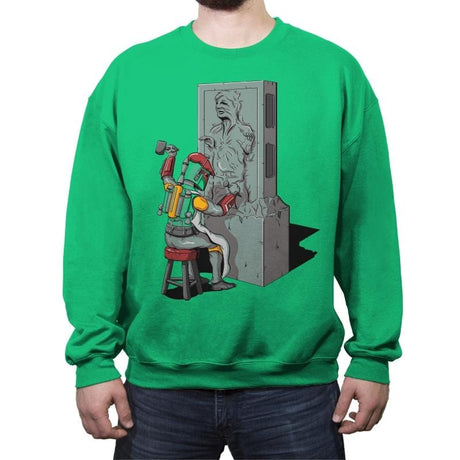 Bountiful Art  - Crew Neck Sweatshirt Crew Neck Sweatshirt RIPT Apparel Small / Irish Green