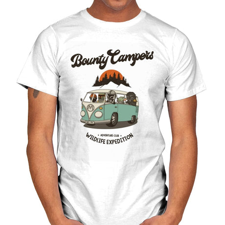 Bounty Campers - Mens T-Shirts RIPT Apparel Small / White