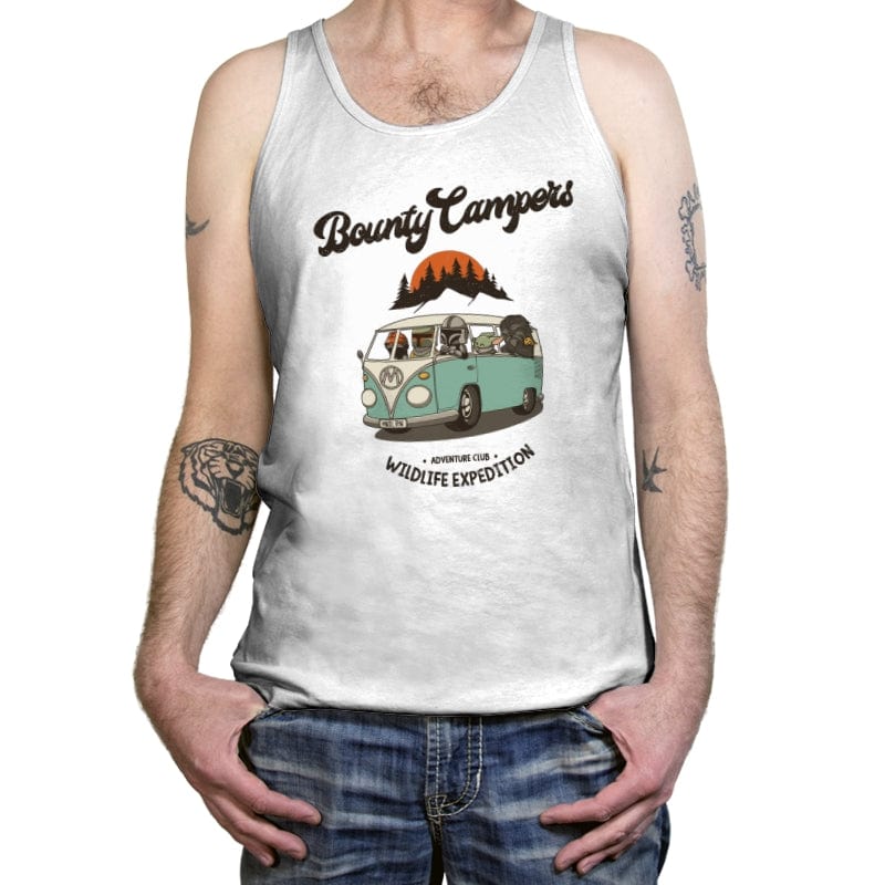 Bounty Campers - Tanktop Tanktop RIPT Apparel X-Small / White