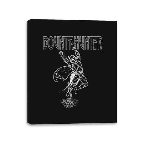 Bounty Hunter - Canvas Wraps Canvas Wraps RIPT Apparel 11x14 / Black