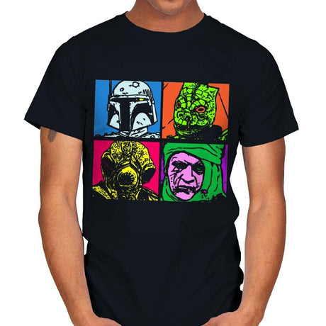 Bounty Hunter Pop - Mens T-Shirts RIPT Apparel Small / Black