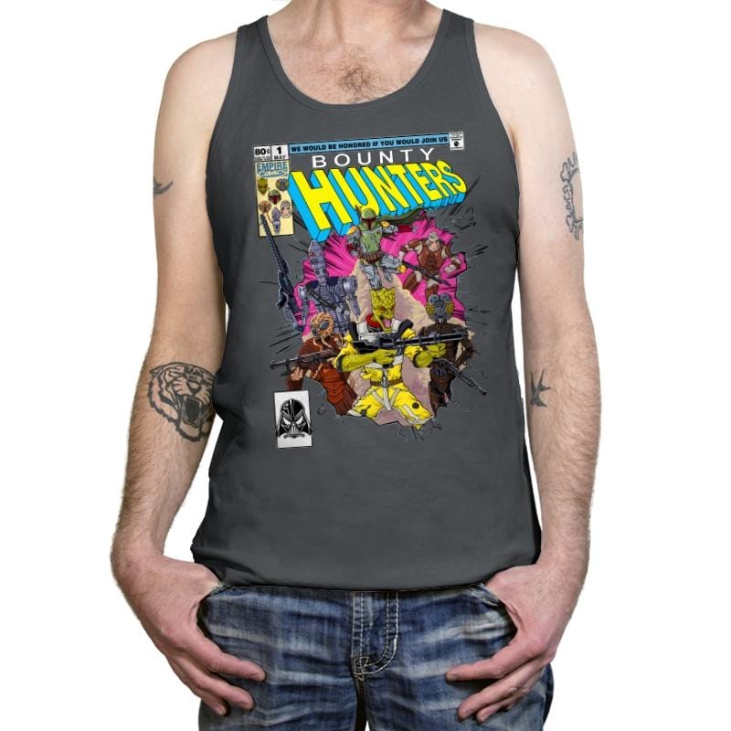 Bounty Hunters - Tanktop Tanktop RIPT Apparel X-Small / Asphalt