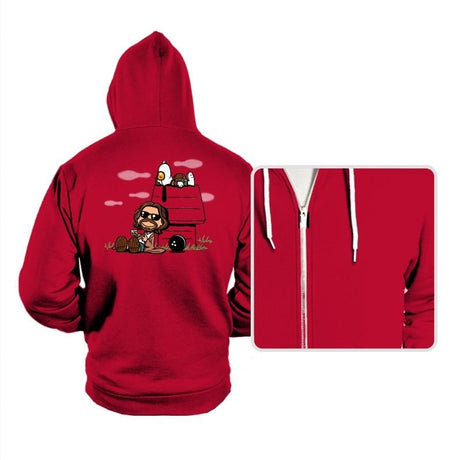 Bowling Nuts - Hoodies Hoodies RIPT Apparel Small / Red