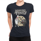 Bowling Time - Womens Premium T-Shirts RIPT Apparel Small / Midnight Navy