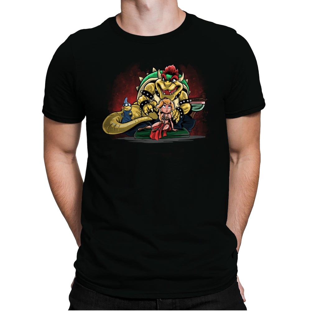 Bowser the Hutt - Mens Premium T-Shirts RIPT Apparel Small / Black