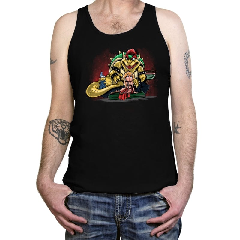 Bowser the Hutt - Tanktop Tanktop RIPT Apparel X-Small / Black