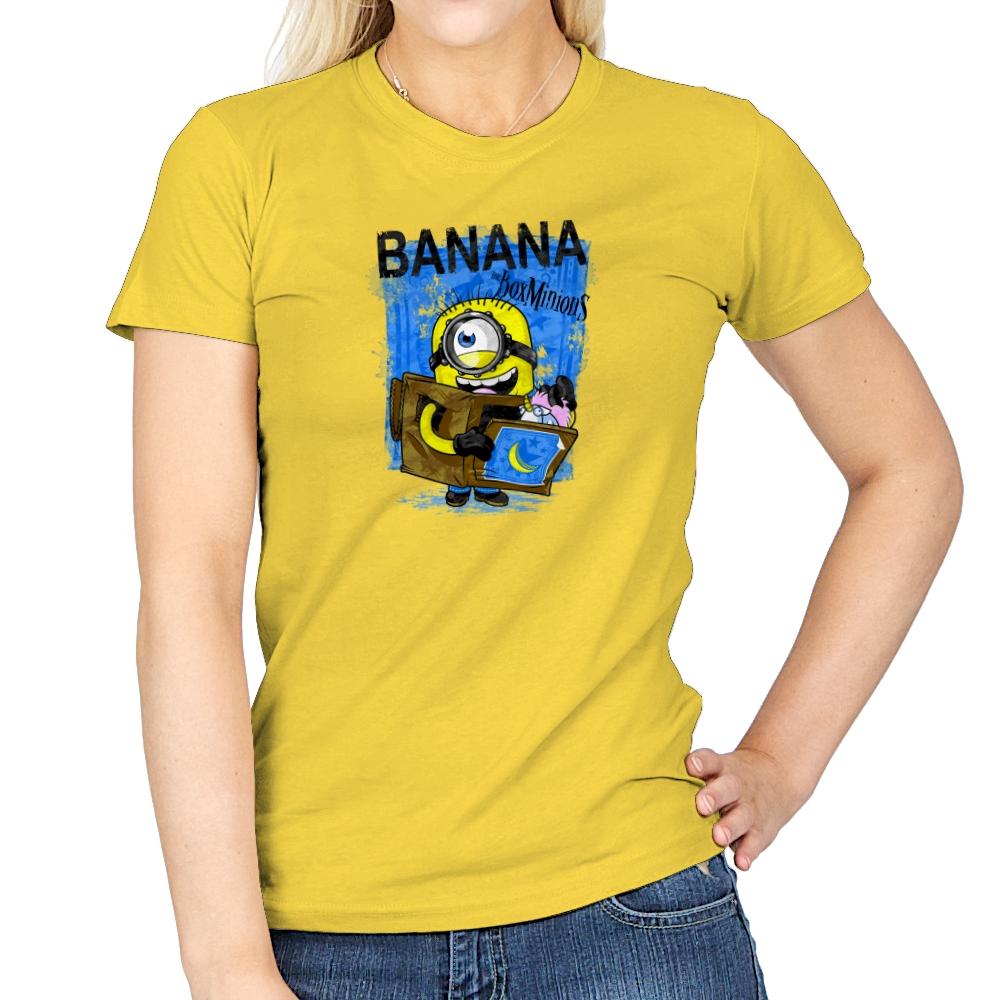 Box Minion Exclusive - Womens T-Shirts RIPT Apparel Small / Daisy