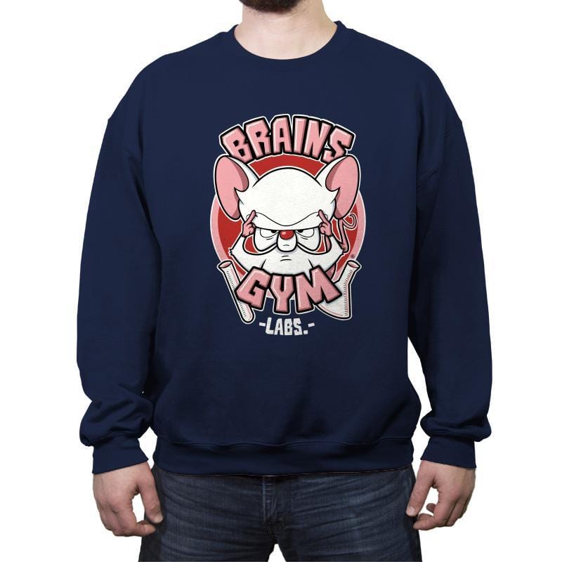 Brain's Gym - Crew Neck Sweatshirt Crew Neck Sweatshirt RIPT Apparel