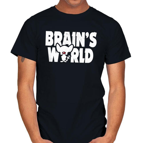 Brains World - Mens T-Shirts RIPT Apparel Small / Black