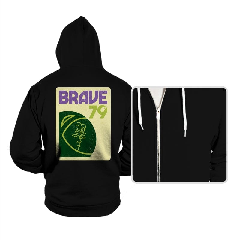 Brave 79  - Hoodies Hoodies RIPT Apparel Small / Black