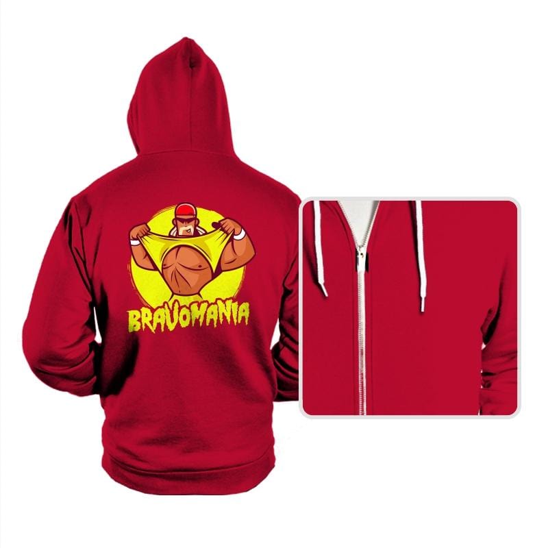 Bravomania - Hoodies Hoodies RIPT Apparel Small / Red