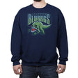 Brawlin' Blurrgs - Crew Neck Sweatshirt Crew Neck Sweatshirt RIPT Apparel Small / Navy