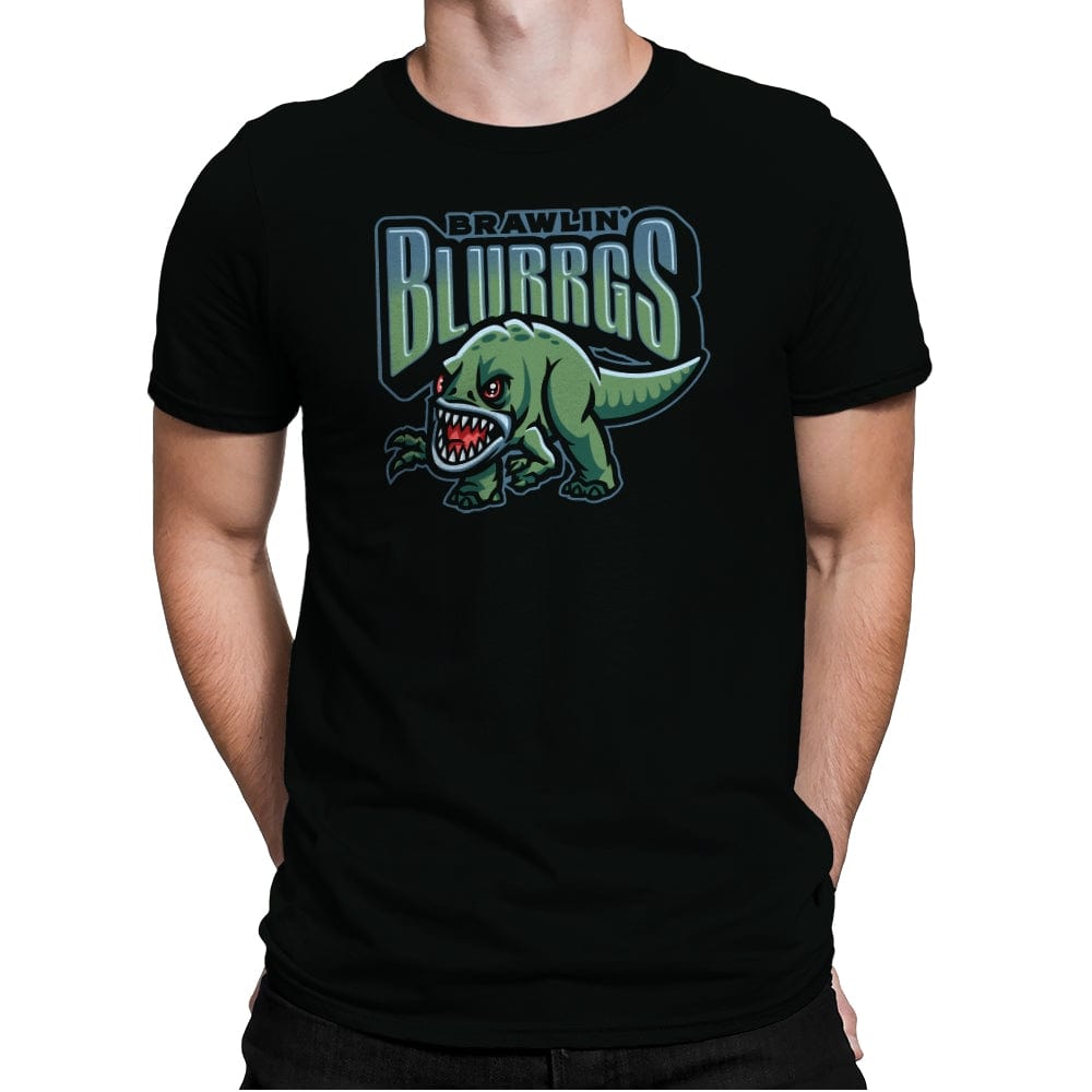 Brawlin' Blurrgs - Mens Premium T-Shirts RIPT Apparel Small / Black