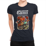 Breakrooms & Bosses - Womens Premium T-Shirts RIPT Apparel Small / Midnight Navy