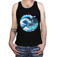 Breath of the Great Wave - Tanktop Tanktop RIPT Apparel X-Small / Black