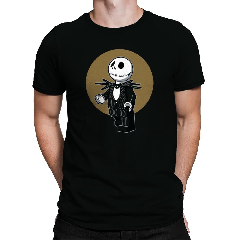 Brick Skellington Exclusive - Brick Tees - Mens Premium T-Shirts RIPT Apparel Small / Black