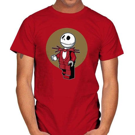 Brick Skellington Exclusive - Brick Tees - Mens T-Shirts RIPT Apparel Small / Red