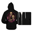 Bros for Life and Death - Hoodies Hoodies RIPT Apparel Small / Black