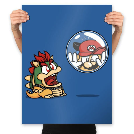 Bubble Attack! - Prints Posters RIPT Apparel 18x24 / Royal