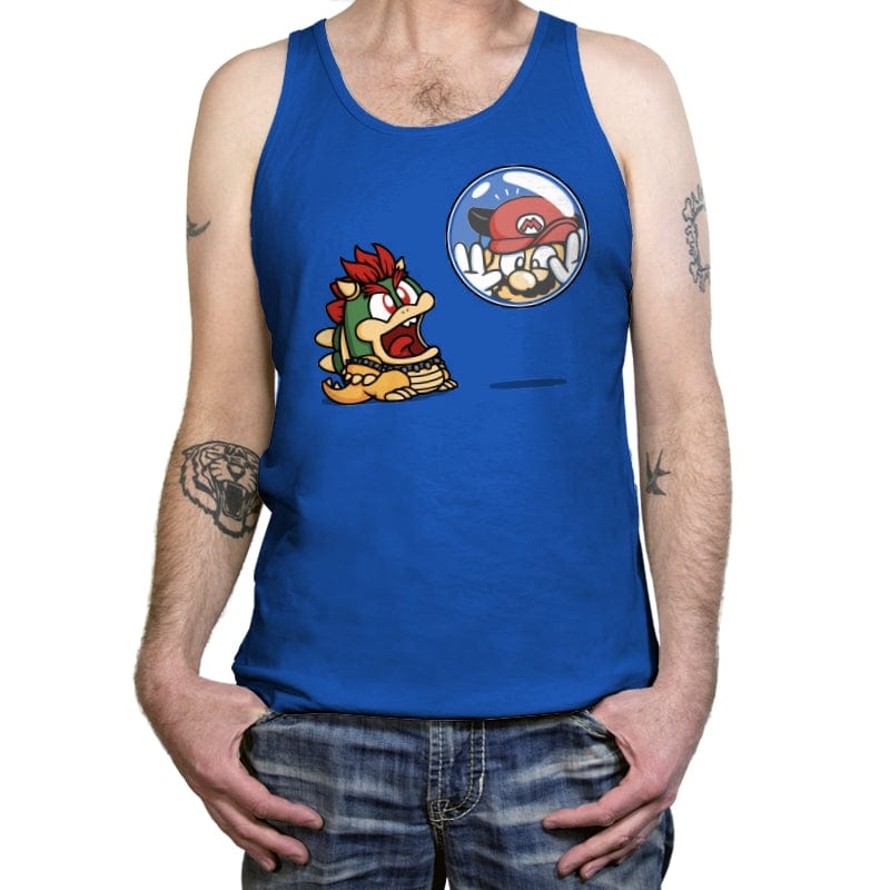 Bubble Attack! - Tanktop Tanktop RIPT Apparel X-Small / True Royal