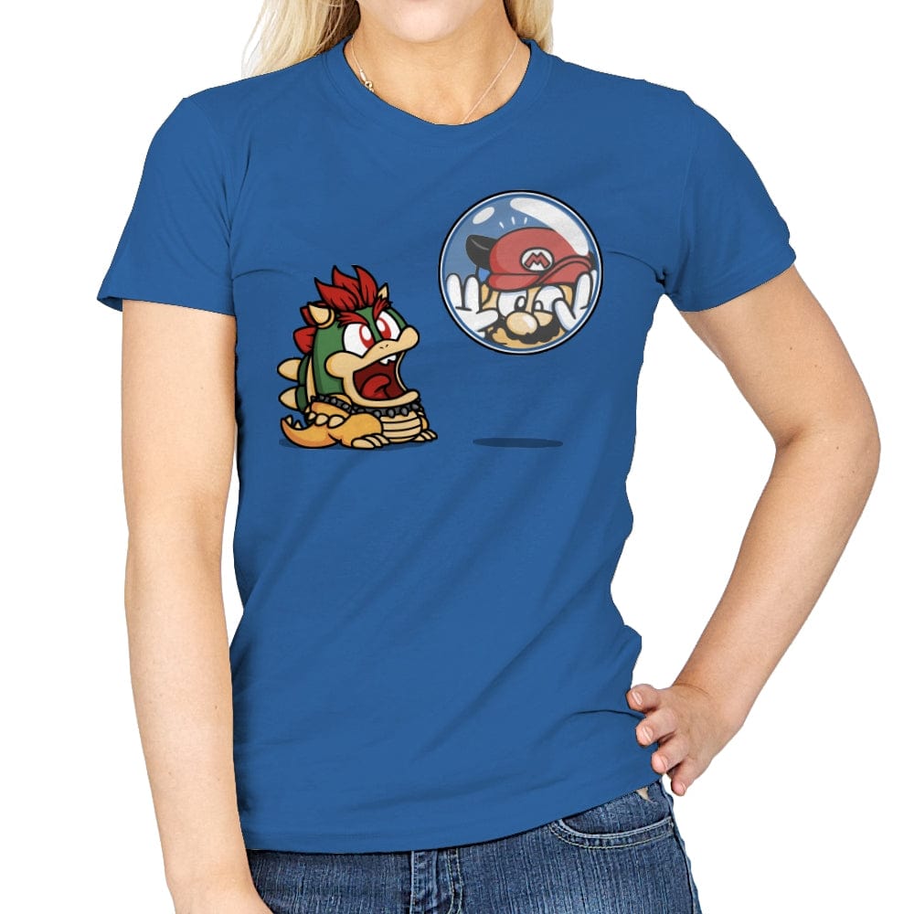 Bubble Attack! - Womens T-Shirts RIPT Apparel Small / Royal