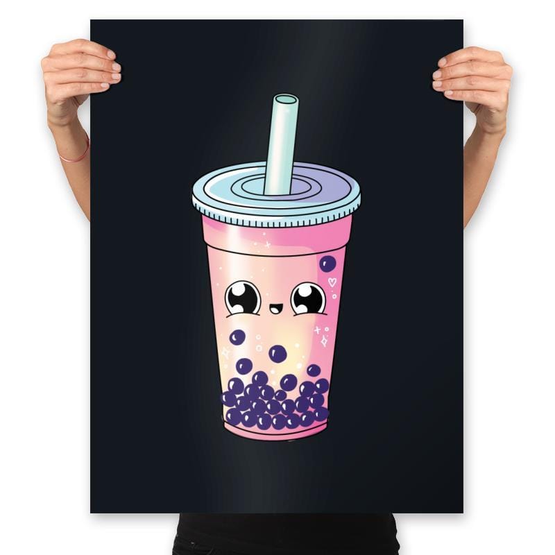 Bubble Tea - Prints Posters RIPT Apparel 18x24 / Black