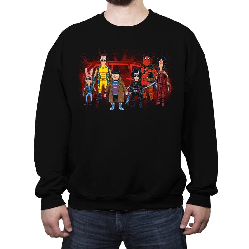 Bubs Murders - Crew Neck Sweatshirt Crew Neck Sweatshirt RIPT Apparel Small / Black