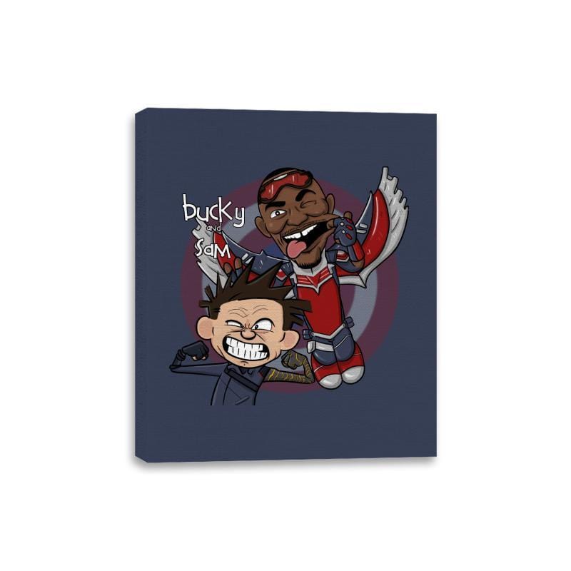 Bucky & Sam - Canvas Wraps Canvas Wraps RIPT Apparel 8x10 / Navy