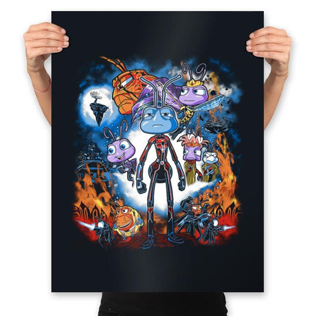 Bugmania - Prints Posters RIPT Apparel 18x24 / Black