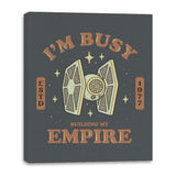 Building my Empire - Canvas Wraps Canvas Wraps RIPT Apparel 16x20 / Charcoal