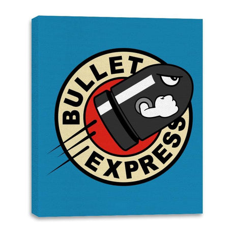 Bullet Express - Canvas Wraps Canvas Wraps RIPT Apparel 16x20 / Sapphire