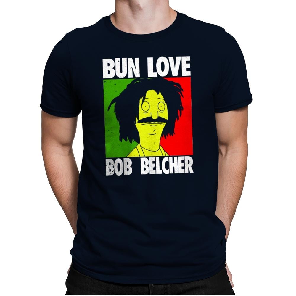 Bun Love - Mens Premium T-Shirts RIPT Apparel Small / Midnight Navy