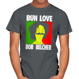 Bun Love - Mens T-Shirts RIPT Apparel Small / Charcoal