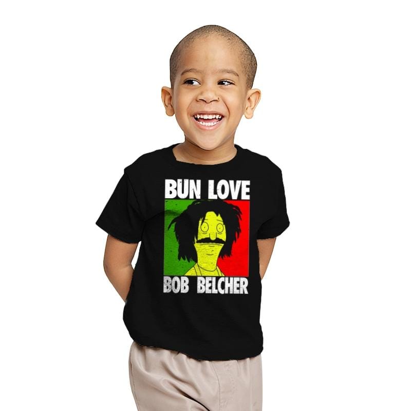 Bun Love - Youth T-Shirts RIPT Apparel X-small / Black