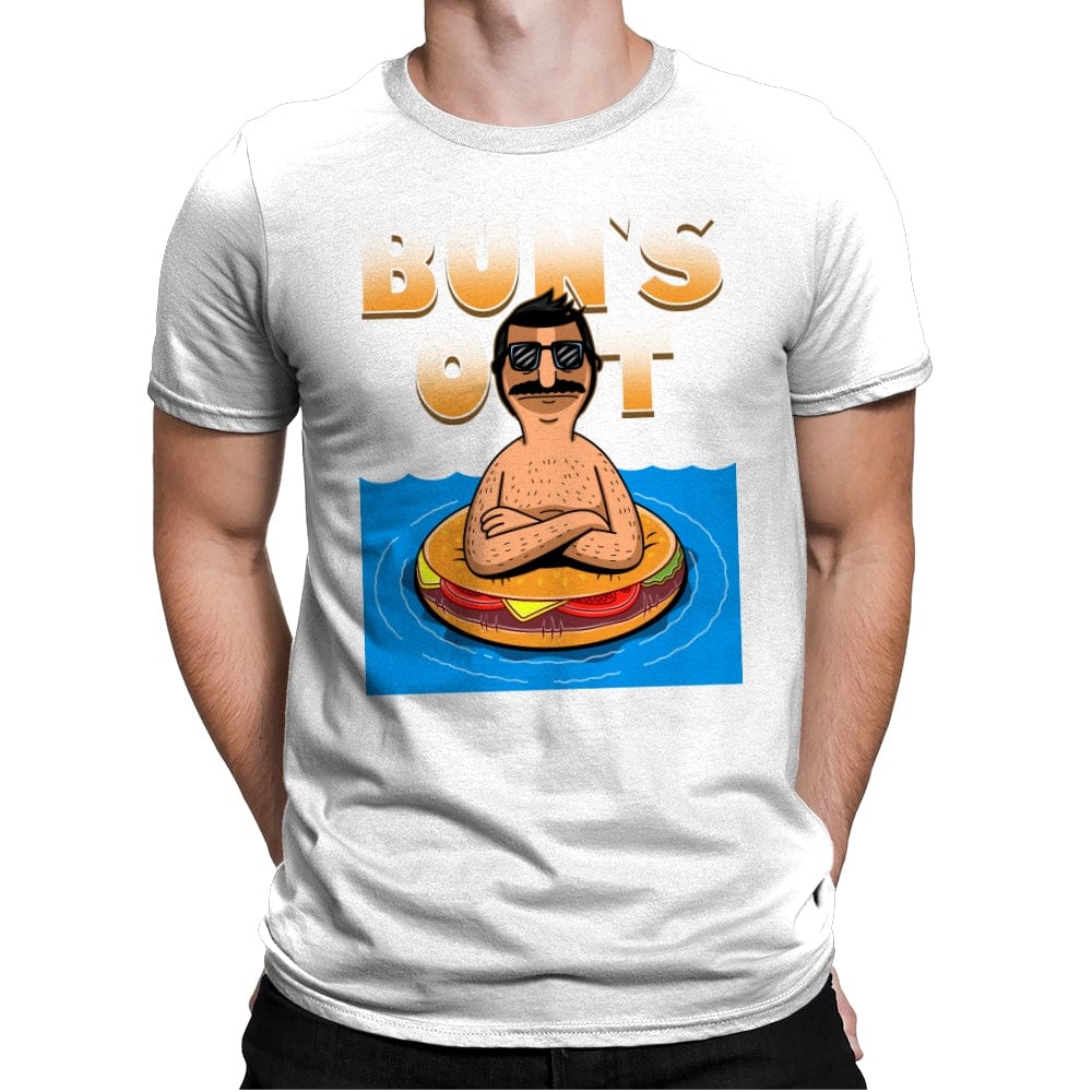 Bun's Out - Mens Premium T-Shirts RIPT Apparel Small / White