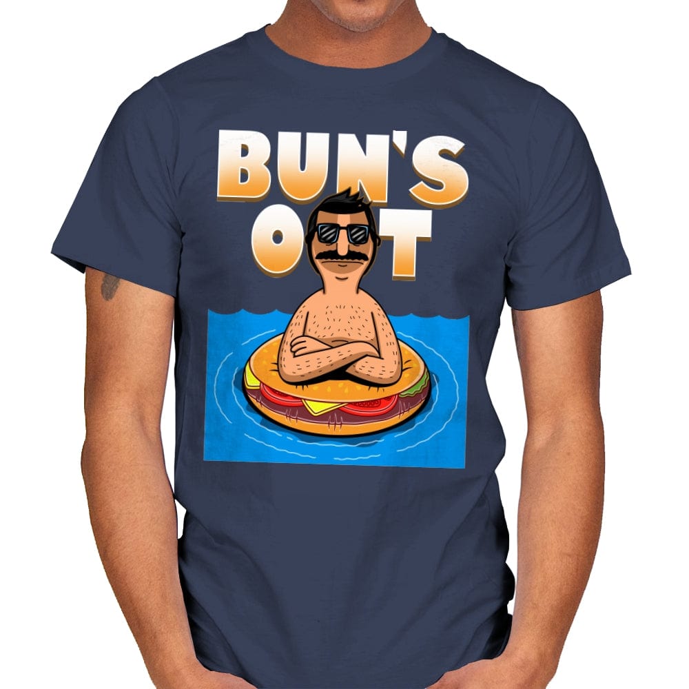 Bun's Out - Mens T-Shirts RIPT Apparel Small / Navy